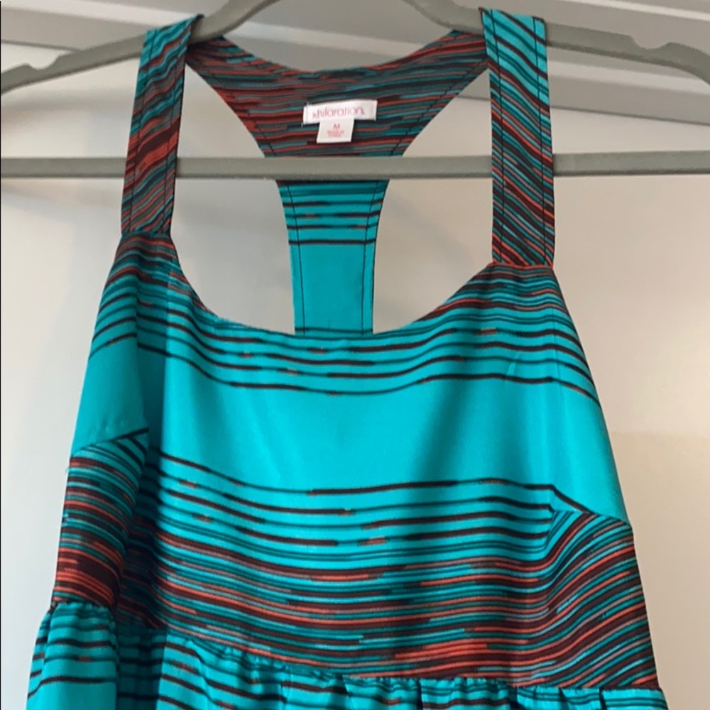 Xhilaration Medium Razorback Maxi Dress - Picture 4 of 9